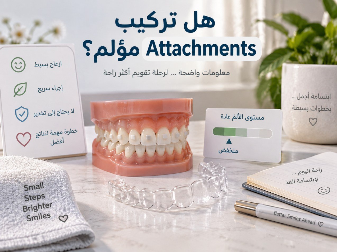 هل تركيب Attachments مؤلم؟