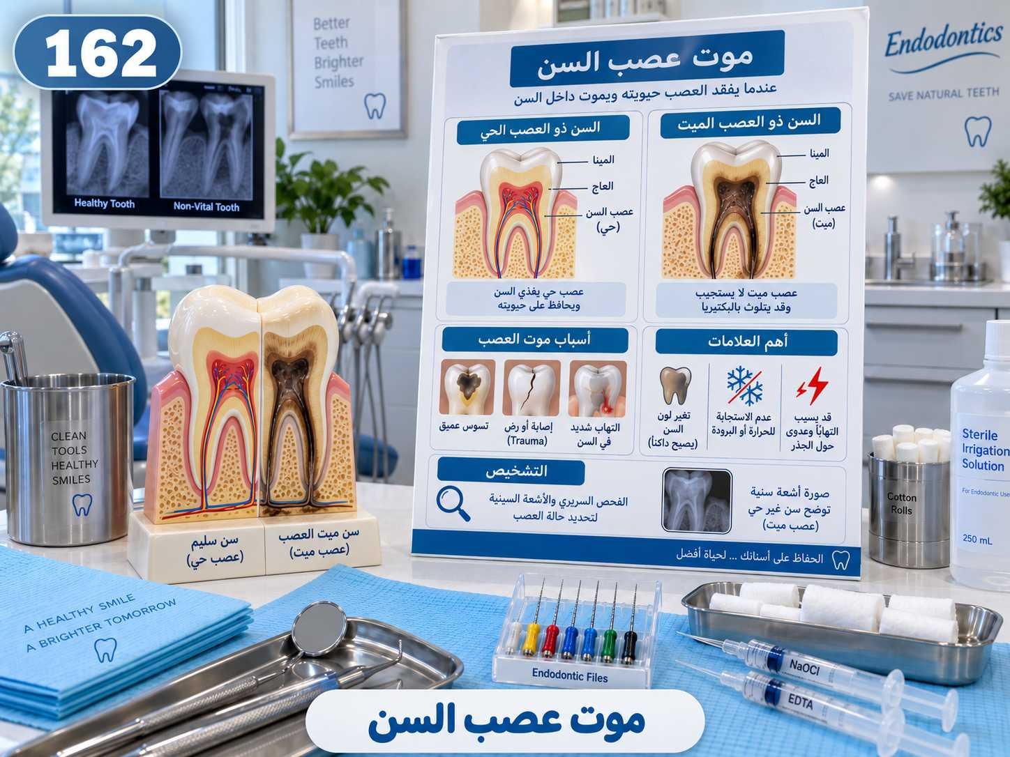 موت عصب السن: الأسباب والتشخيص وخيارات العلاج